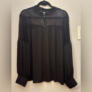 Vince Camuto black blouse size XL